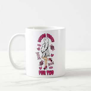 "Eating Treats for Two" Gravid Halloween Ghost Kaffemugg
