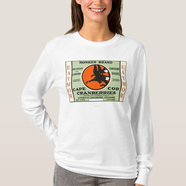 Eatmor för uddtorskhonkeren Cranberries T-shirt (Framsida)
