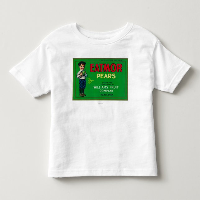 Eatmor Pearlåda LabelYakima, WA Tee (Framsida)