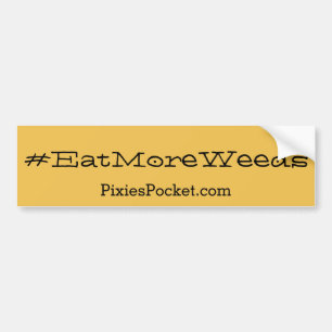 #eatmoreweedsbildekal bildekal