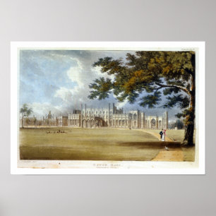Eaton Hall, hänrycker beklär, från Ackermanns Poster