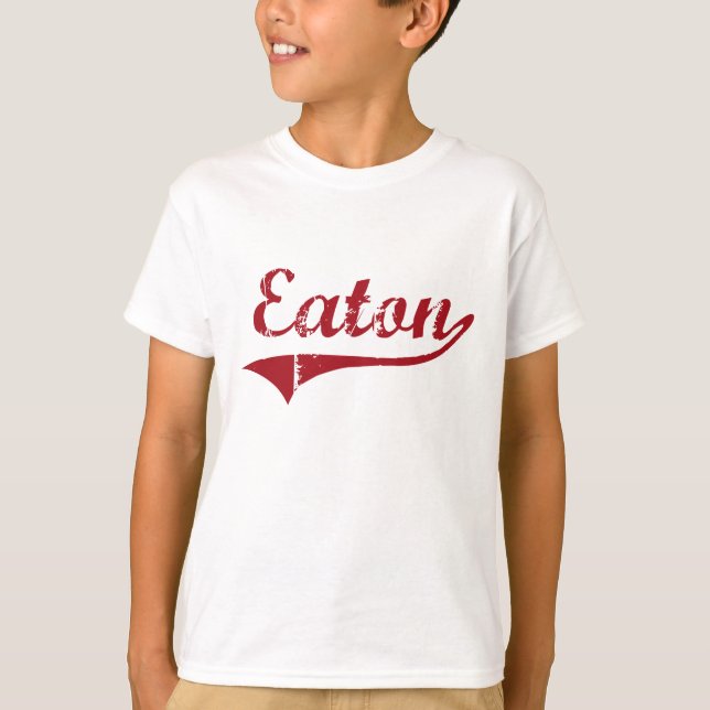 Eaton Ohio klassikerdesign T-shirt (Framsida)