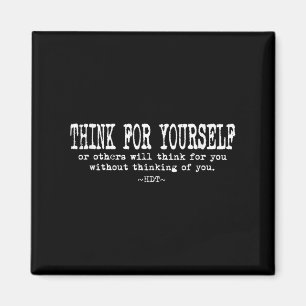 Eau Citat Motivation Inspirerande - Tänk För Dig S Magnet