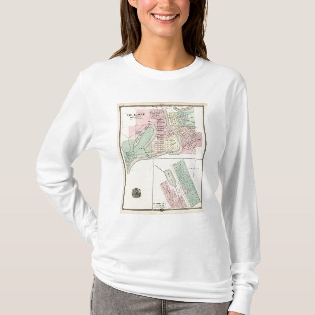 Eau Claire och Medford T Shirt (Framsida)