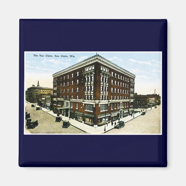 Eau Claire, Wisconsin Magnet (Framsidan)