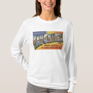 Eau Claire Wisconsin - stora brevplatser Tee