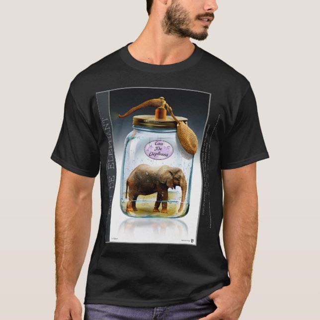 Eau De Éléphant T-shirt (Framsida)