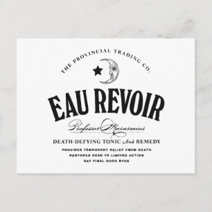 Eau Revoir - vykort