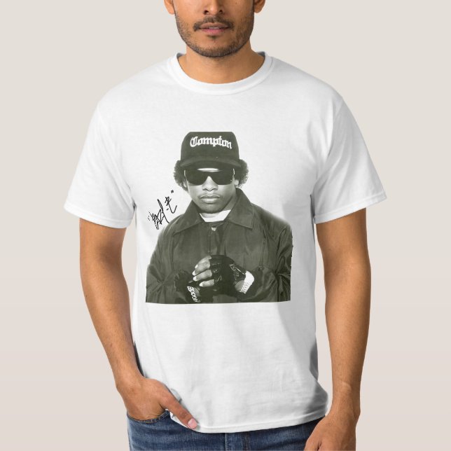 EAZY E BOYZ N THA HUVA T SHIRT (Framsida)