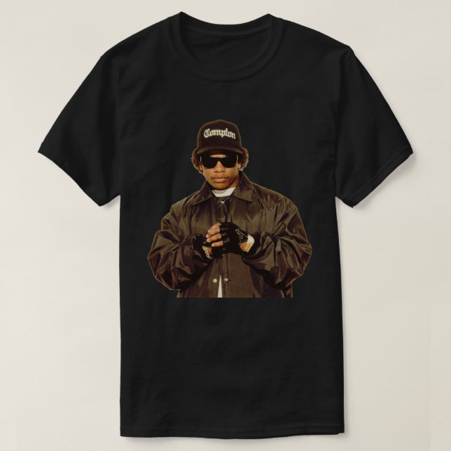 Eazy E Gangsta Rap 90s T Shirt (Design framsida)