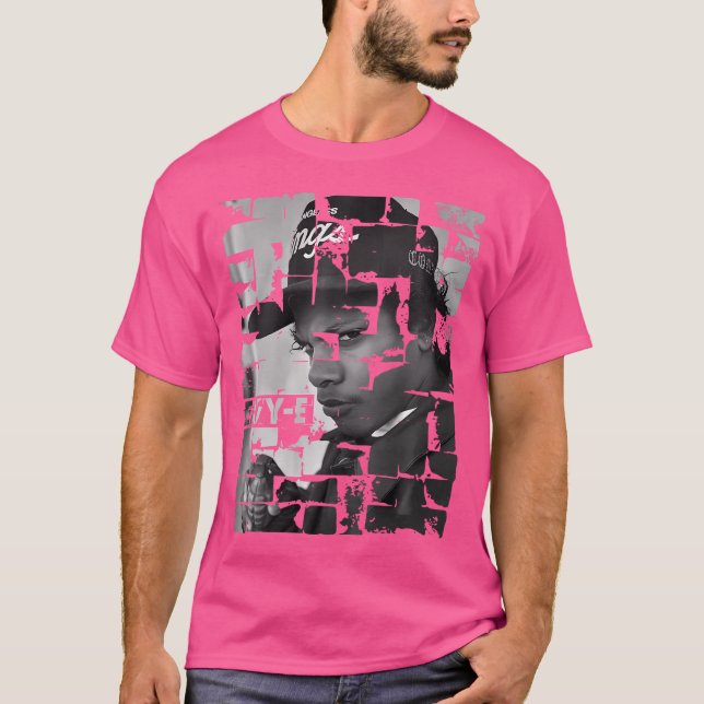 Eazy-E Rap Hip hop Steetwear T Shirt (Framsida)