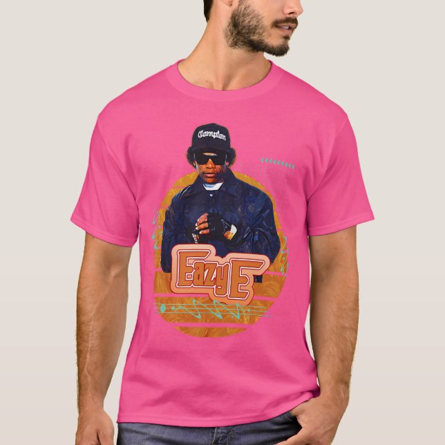Eazy E Retro Art T Shirt (Framsida)