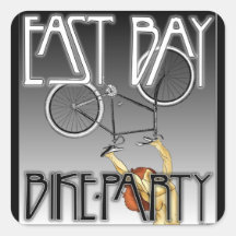 EB Bike Party-klistermärken