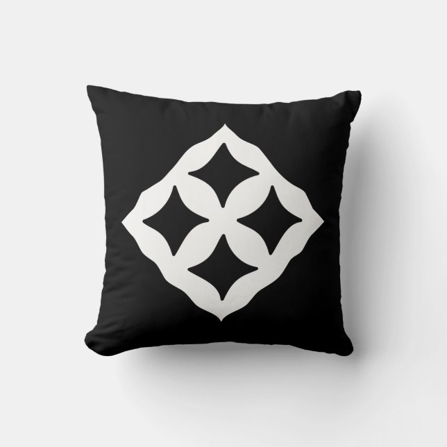Eban | Adinkra-symbol för kärlek, säkerhet, skydd Kudde (Framsida)