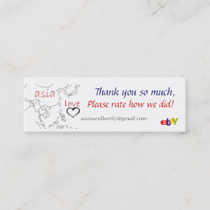 ebay & etsy mini visitkort