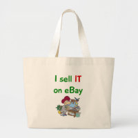 Ebay själv - den använda totot hänger lös