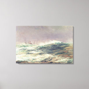 Ebb lång räckvidd, 1881 canvastryck