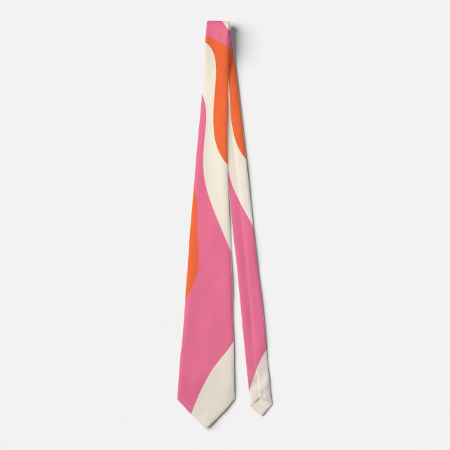 Ebb och Flow 4 - Rosa, Orange och kream Slips (Framsida)