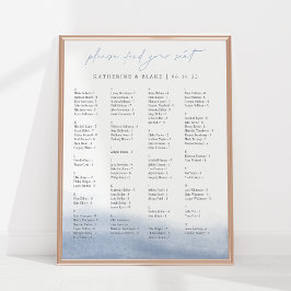 Ebb Tide Alfabetiskt sittningsschema Poster