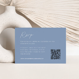 Ebb Tide Bröllop QR-kod OSA Kort
