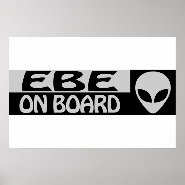 EBE OM BORD POSTER (Framsidan)