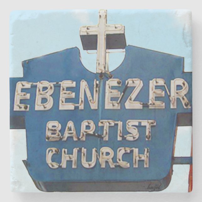 Ebenezer Baptist Church Atlanta, Ebenezer Baptist Stenunderlägg (Framsidan)
