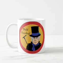 Ebenezer Scrooge Bah! Humbug! Kaffemugg