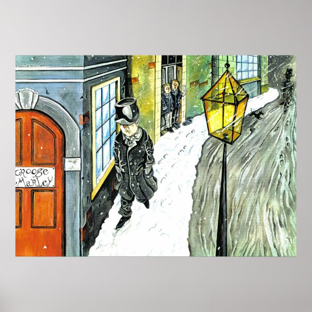 Ebenezer Scrooge Poster (Framsidan)