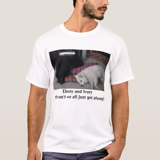 Ebenholts och elfenben t-shirt (Framsida)