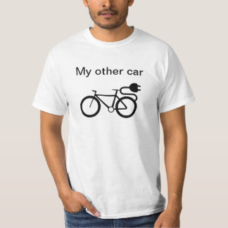 EBike min annan bil är en Ebike T-tröja T Shirt