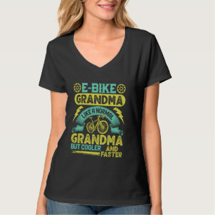 EBike Mormor E-BIKE MORMOR COOLARE OCH SNABBARE Ro T Shirt