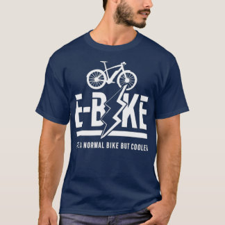 EBike Rider Bicycle Electric Cyclist T Shirt