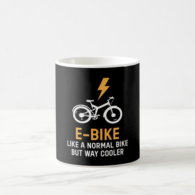 EBike som en vanlig bike Cooler E Bike Kaffemugg (Center)