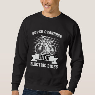 EBike TOPPEN GRANDPAS RIDE ELECTRIC BIKES Lung E-B Lång Ärmad Tröja