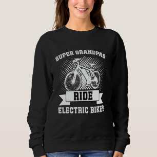 EBike TOPPEN GRANDPAS RIDE ELECTRIC BIKES Lung E-B T Shirt