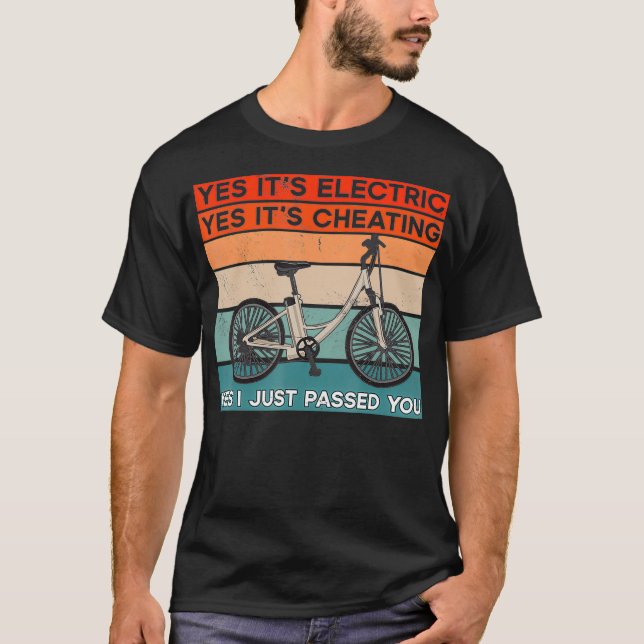 EBikeIkeIkeIkeSlIpA:s eldrift. T Shirt (Framsida)