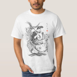 Ebisu - Fiskets och handelns gud (tuschmålning) T Shirt