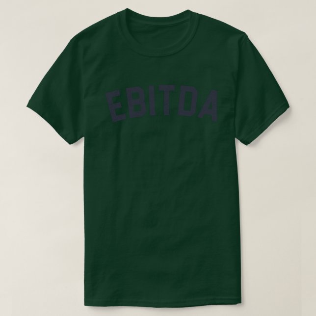 Ebitda Auditor Bok Keeper Financial Accounting Ana T Shirt (Design framsida)