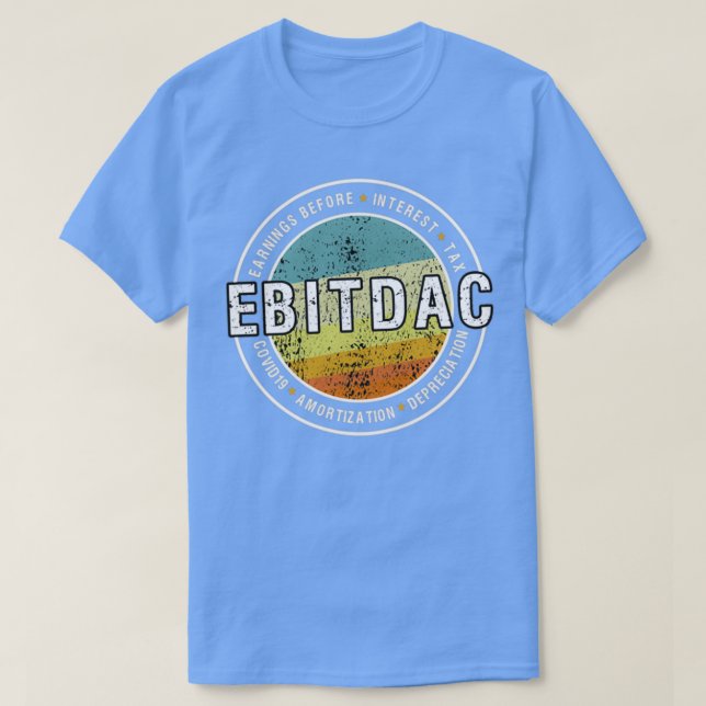 EBITDAC-resultat före skatt på räntor och COVID19  T Shirt (Design framsida)