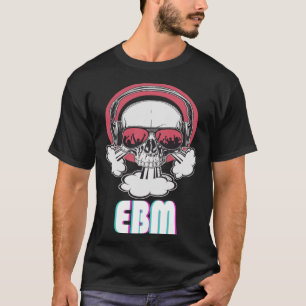 EBM Disco Techno Trance Skull T Shirt
