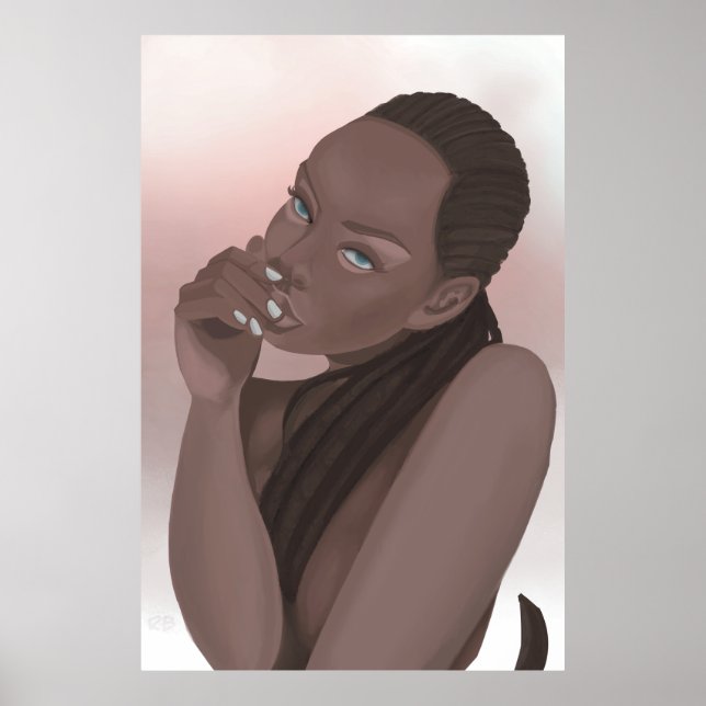 Ebony Bliss Poster (Framsidan)