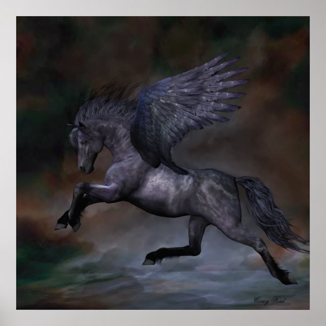 EBONY CANVAS POSTER (Framsidan)