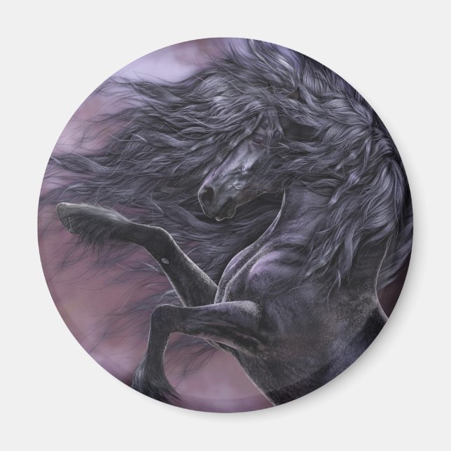 Ebony Fire Magnet (Framsidan)