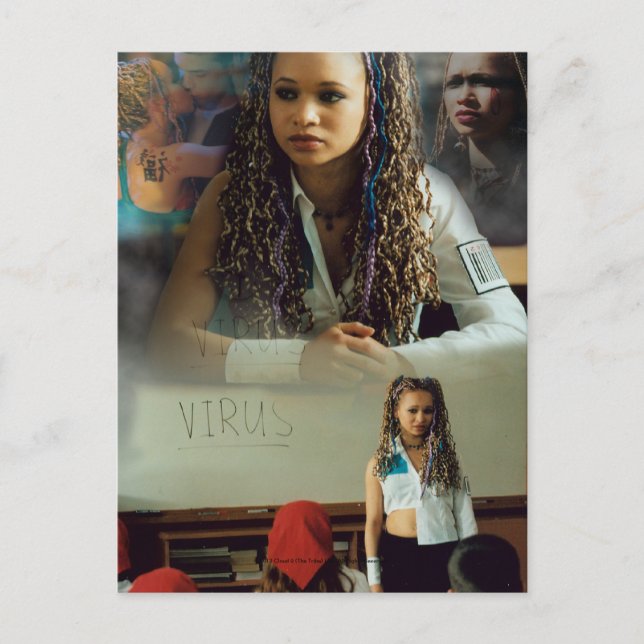 Ebony före viruset vykort (Framsida)