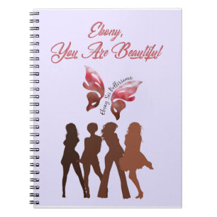 Ebony Inspirational Journal Anteckningsbok