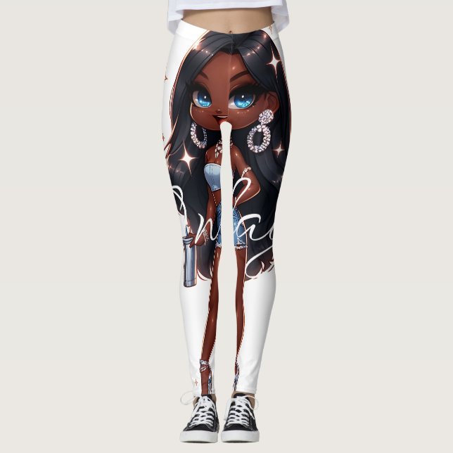 Ebony Jean Diva Leggings (Framsida)