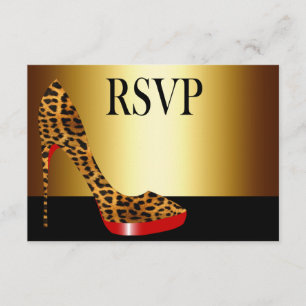 Ebony Leopard Stiletto Rand OSA Kort