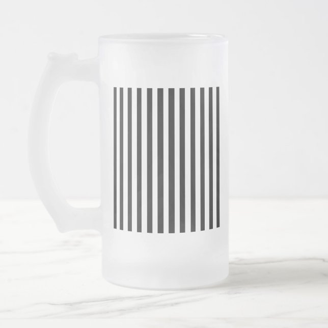 Ebony Snö Frostat Ölglas (Vänster)