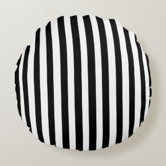 Ebony Snö Rund Kudde