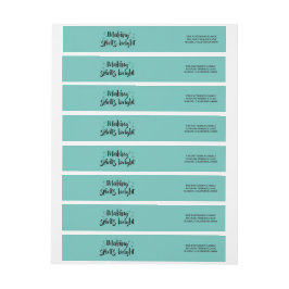 Ebony Starry Skapar Spirits Bright Helgdag Etikettband